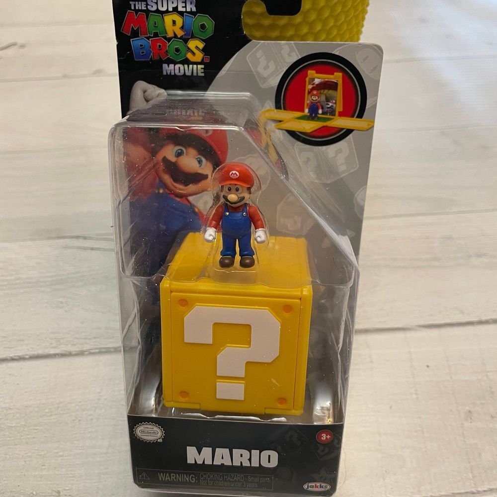 Nintendo Super Mario Movie Mini Mario Play Figure
